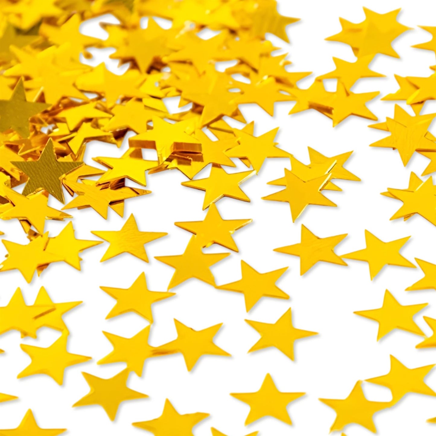 5 Packs of Gold Star Confetti (14g)