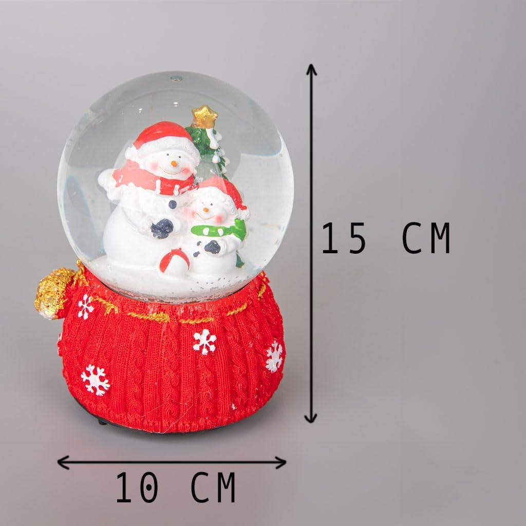 10x15cm Christmas Snowglobe