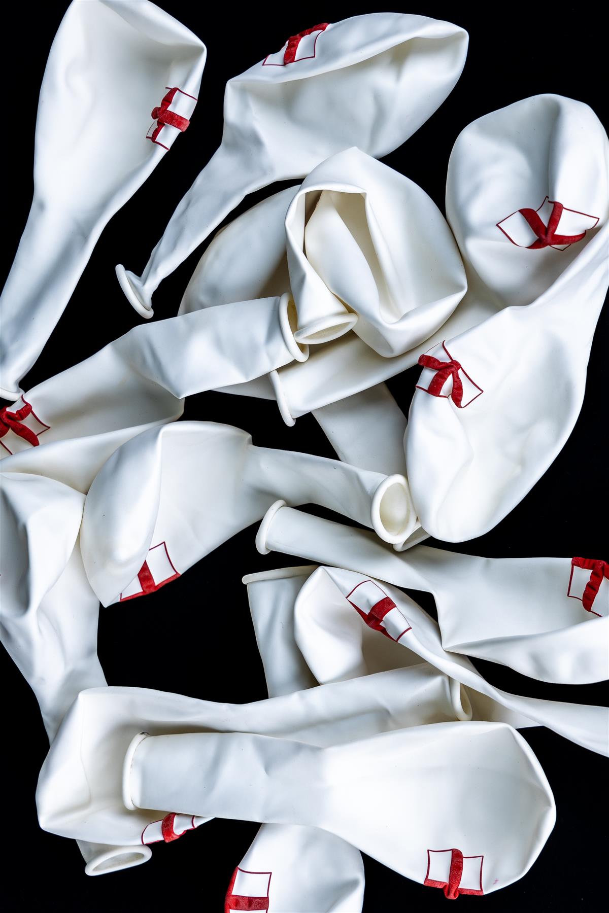 England St George Flag Printed Balloons 10Inch 15Pcs