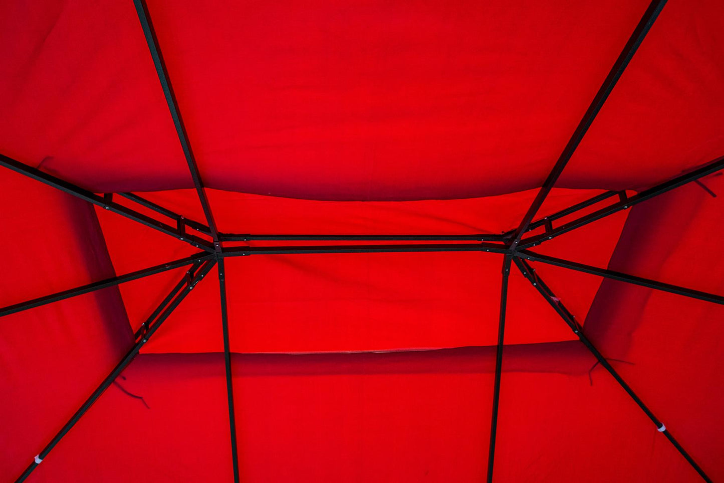 3x4x2.75m Red Gazebo with Nets