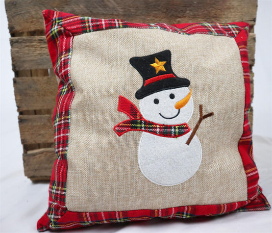 Snowman Pillow Cover (40x40cm)