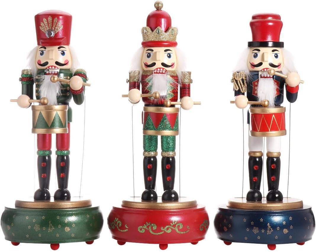 30cm Musical Box Nutcrackers Soldiers Figures