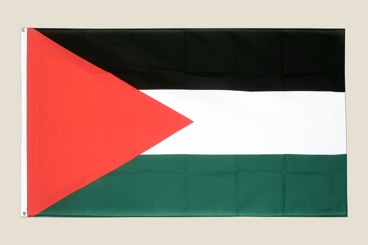 Palestine Flag 5x3ft With Eyelets