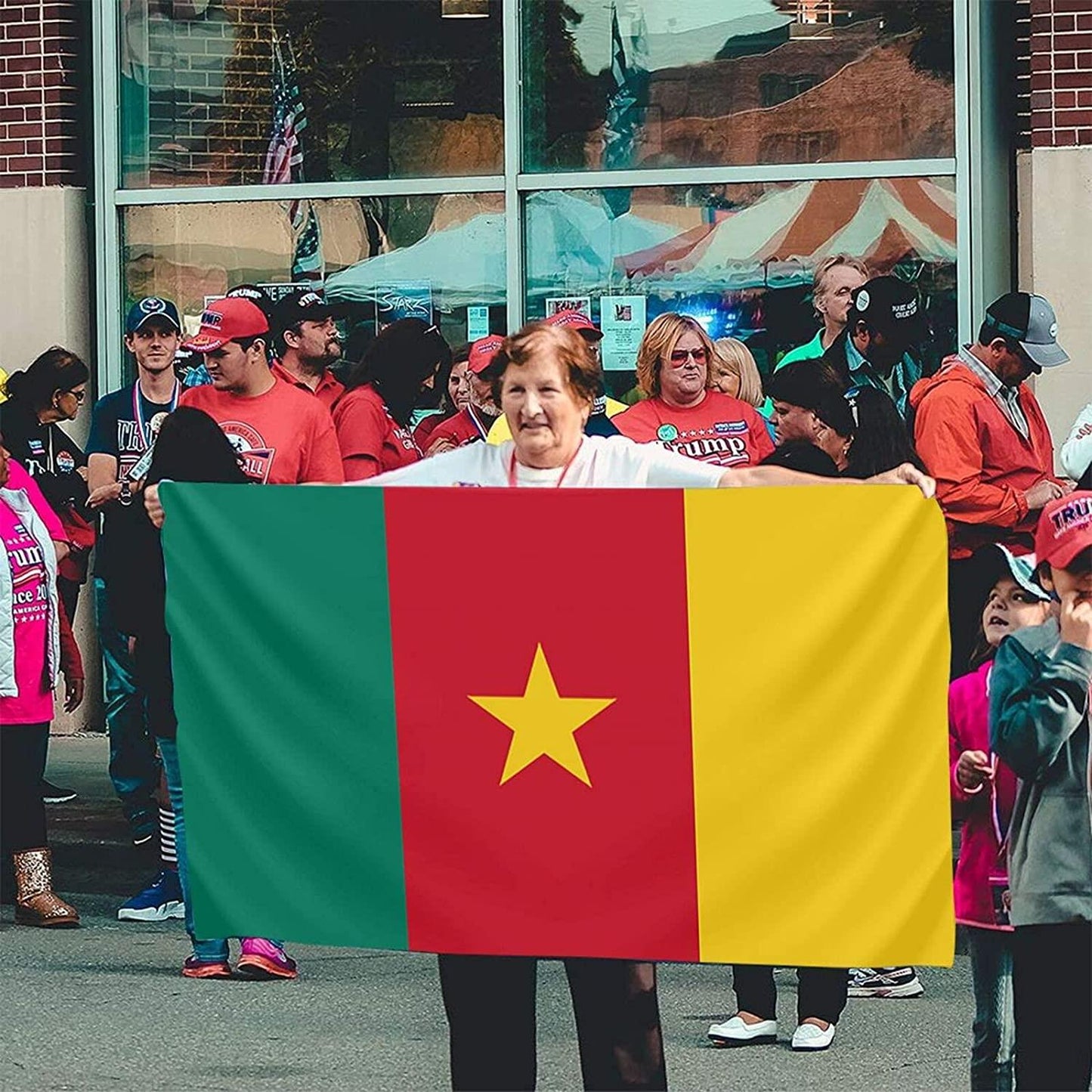 Cameroon Flag - 5x3ft