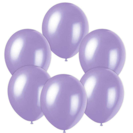 75 pcs Metallic Purple Balloons 12in