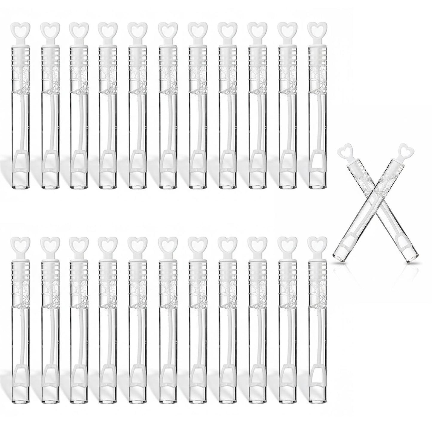 24 Wedding Wand Bubble Tubes