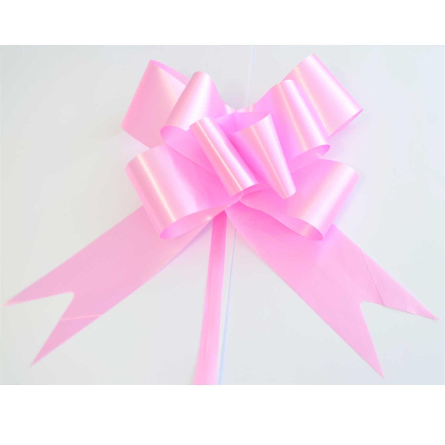 40 Light Pink Pull Bows 50mm