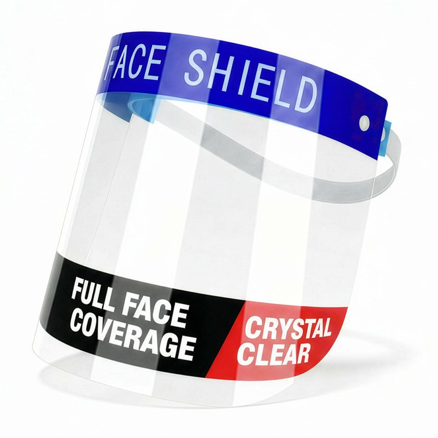8 Reusable Safety Face Visors - Medical Protective Face Shields