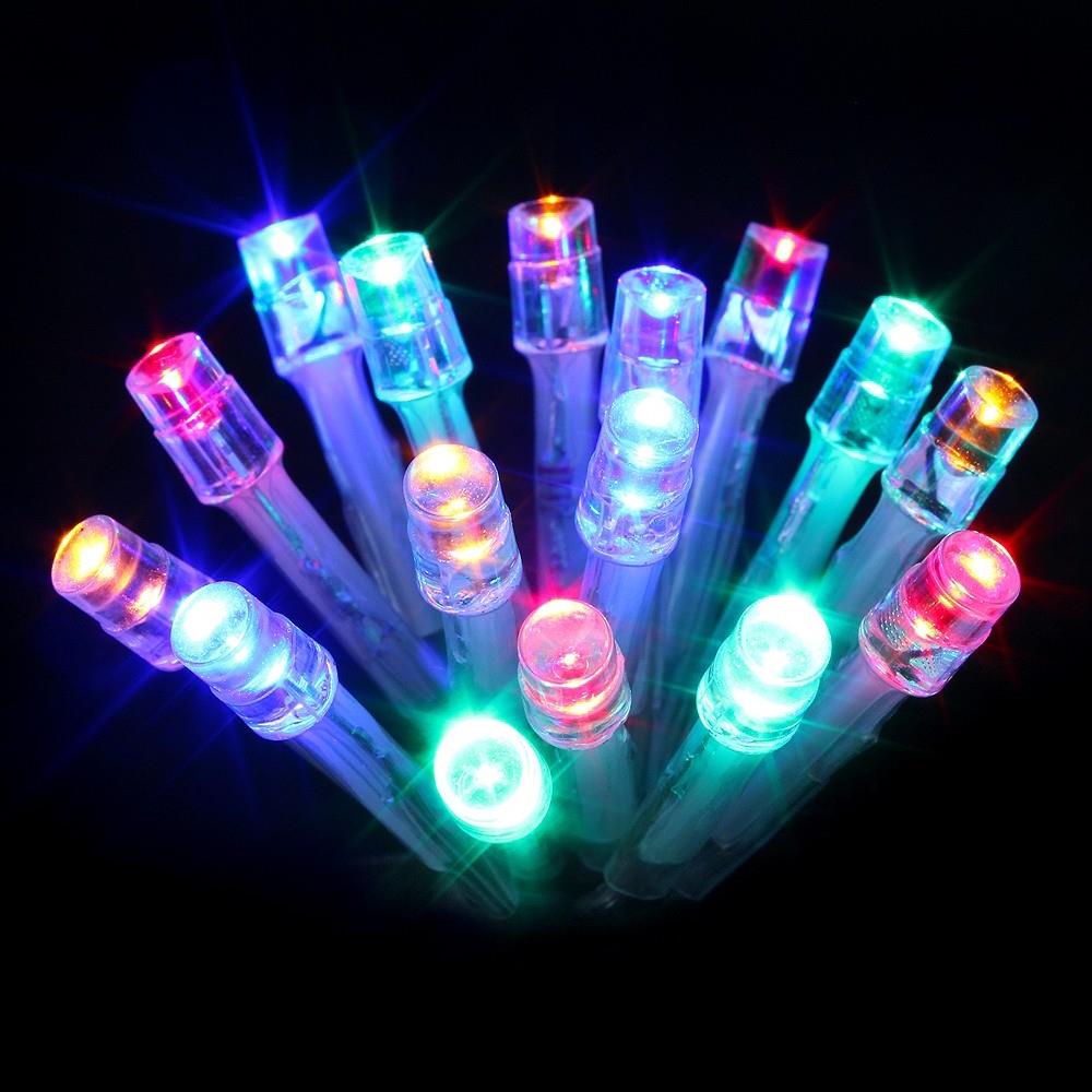 80 LED Multi-Coloured Battery Operated Fairy Lights