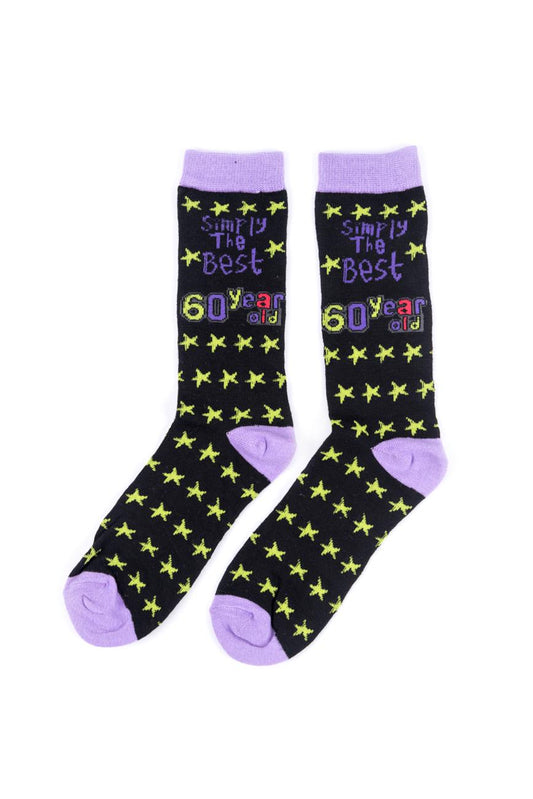 60th Birthday Socks -