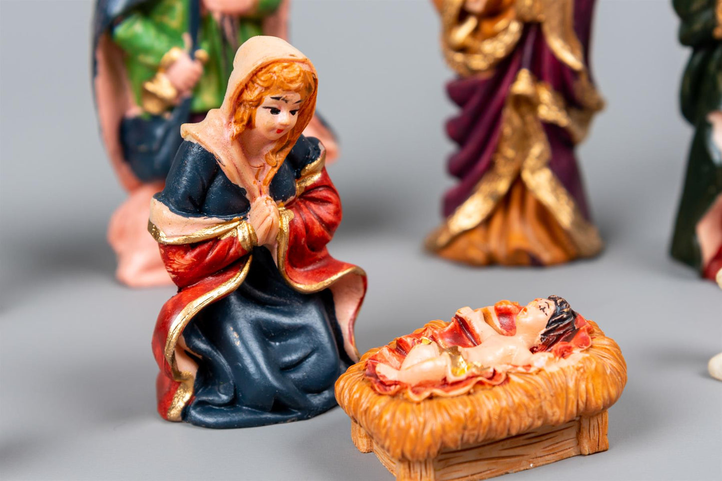 Shatchi Nativity Figures Set (10pcs)