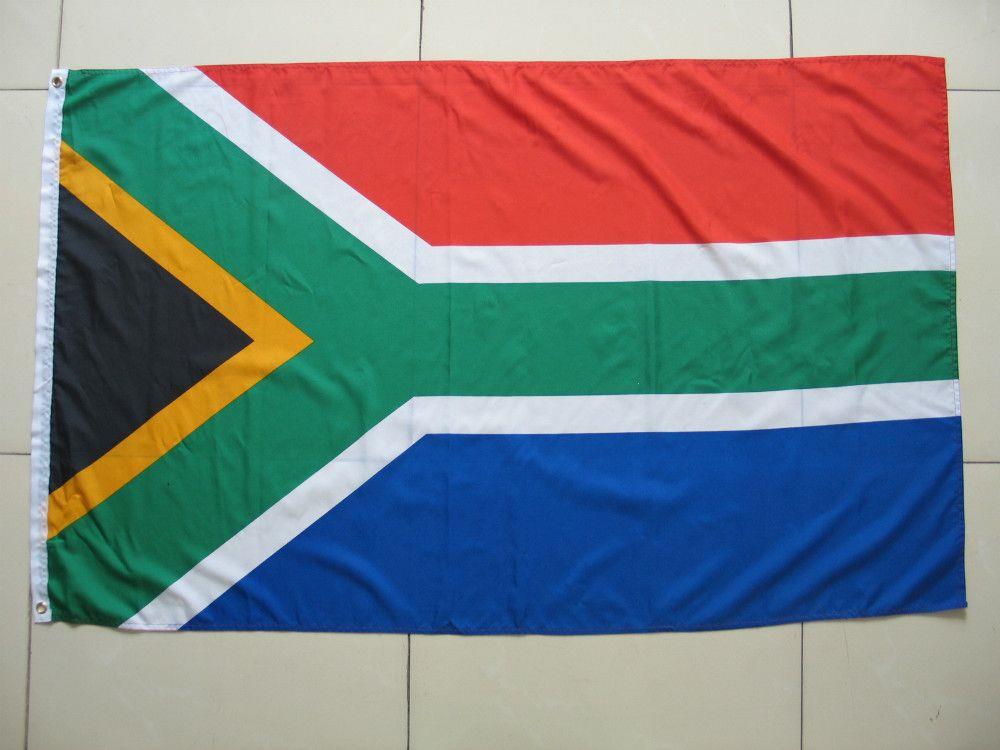 South Africa Flag - 5x3ft with Eyelets