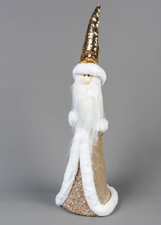 58cm Gold Santa