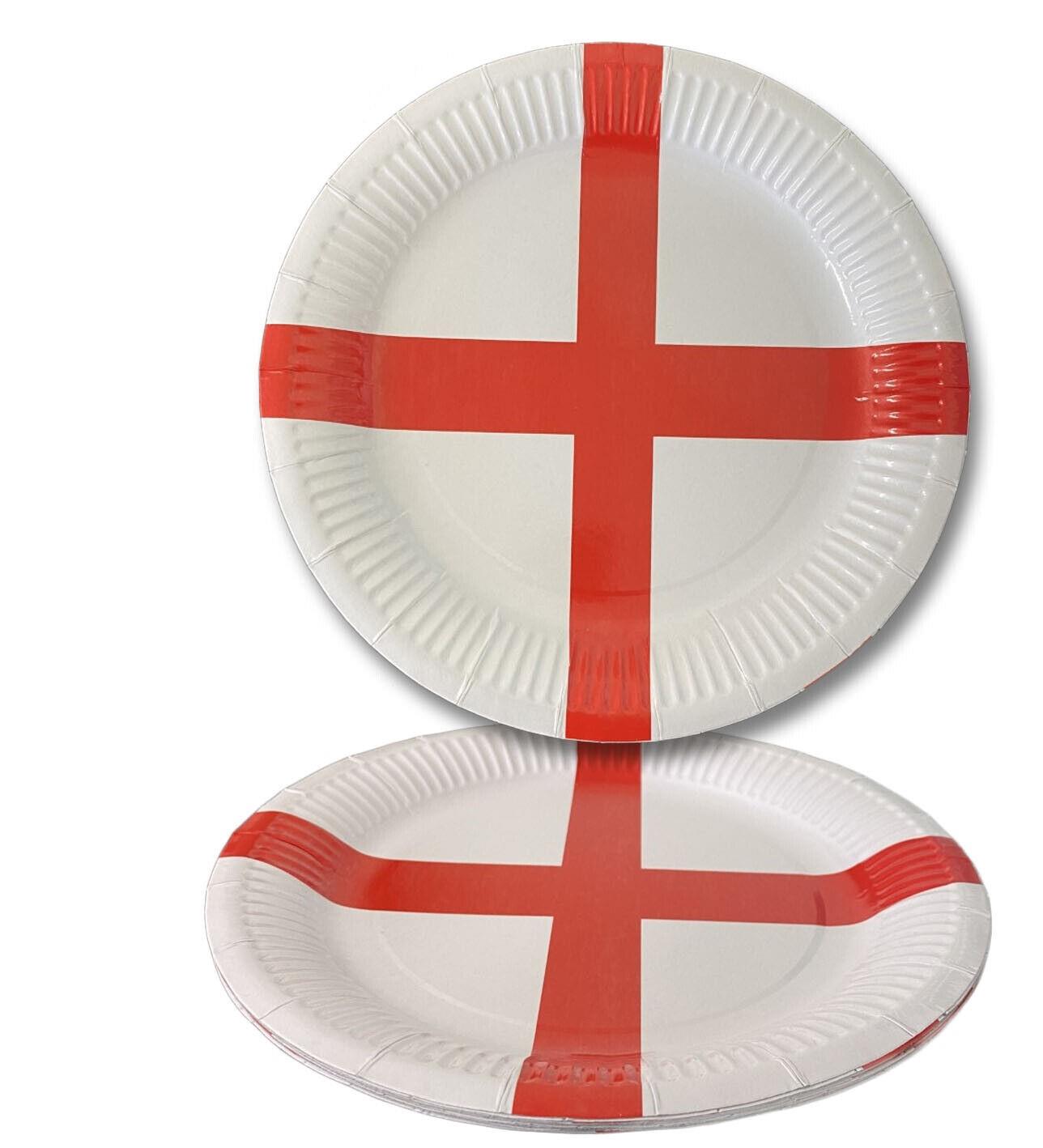 England St George Plates 10Pcs