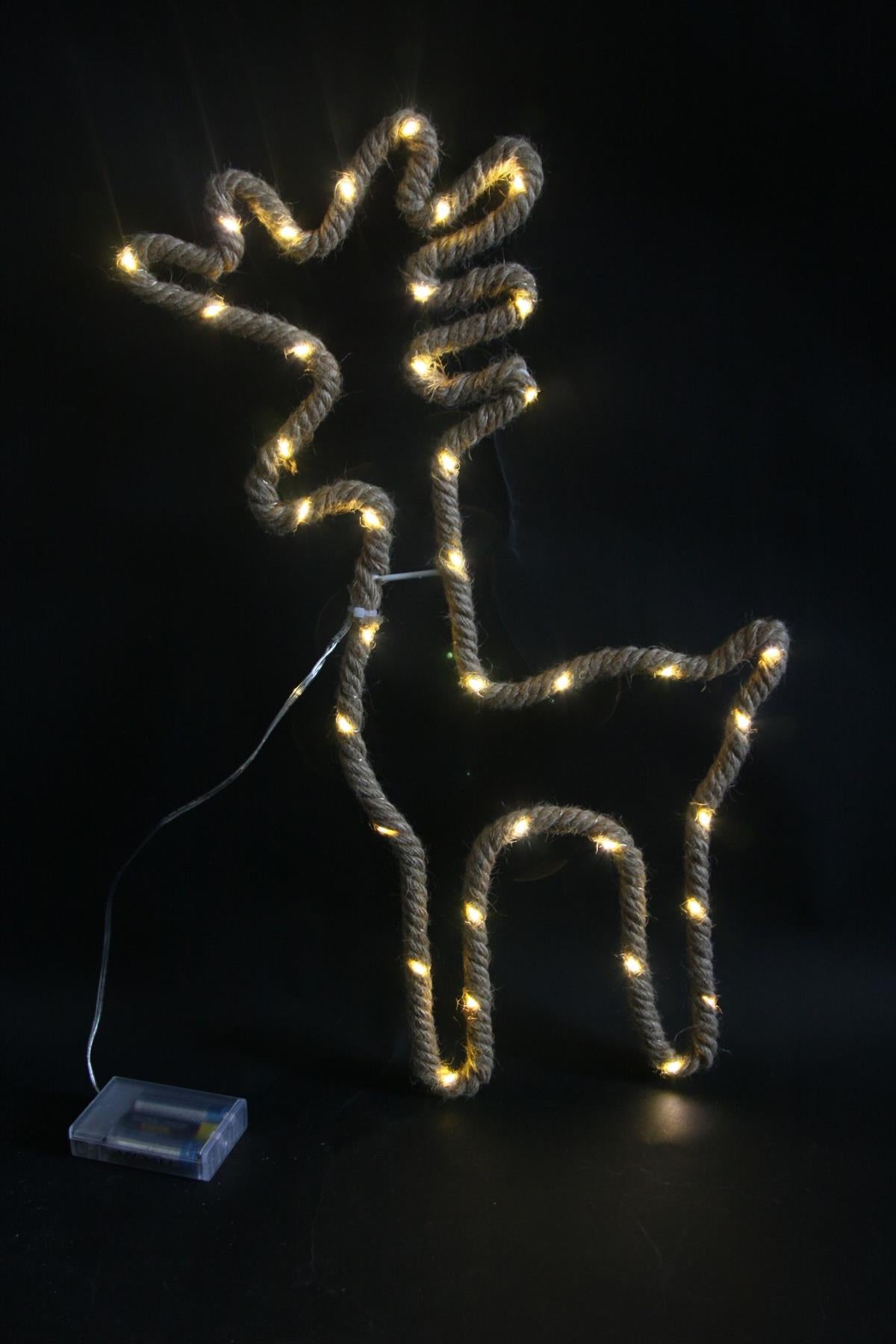 Christmas Hemp Rope Deer