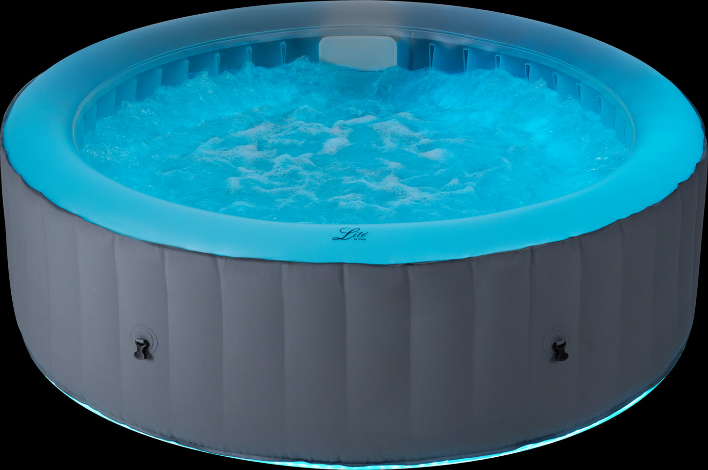 MSPA Lite Glow Round 6-Person Hot Tub