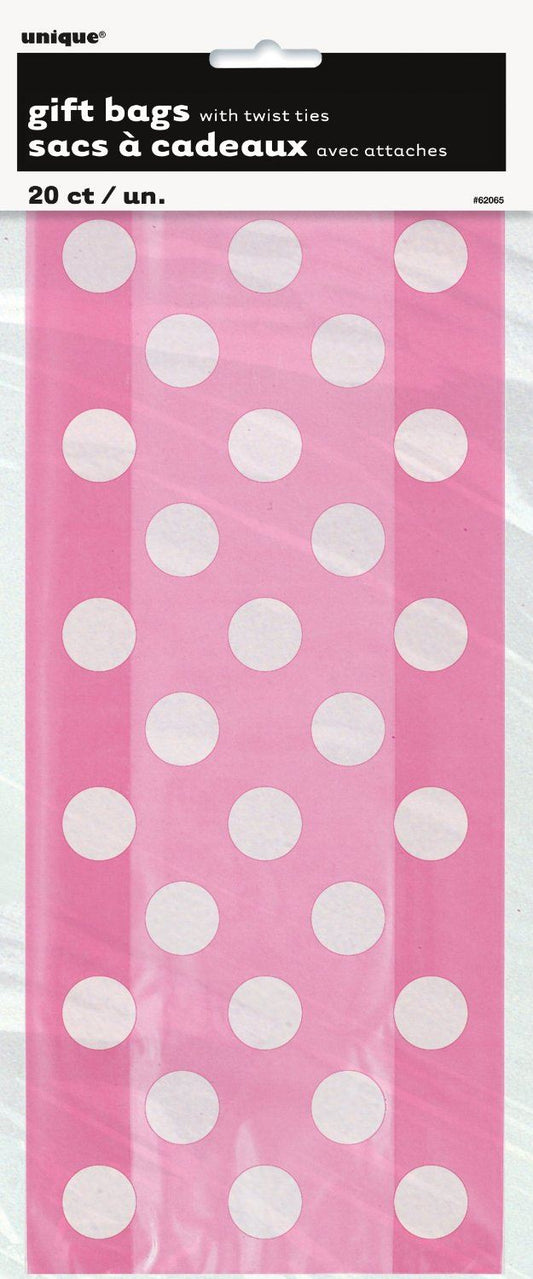 Unique Polka Dot Cellophane Bags