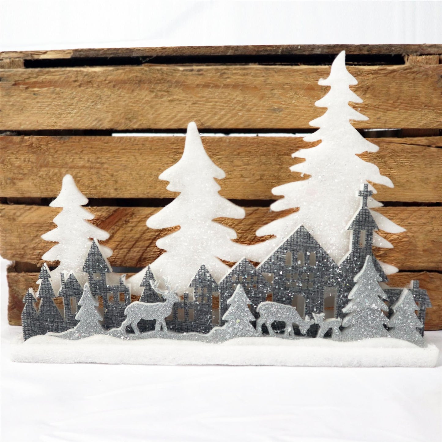 Foam Tree House and Deer