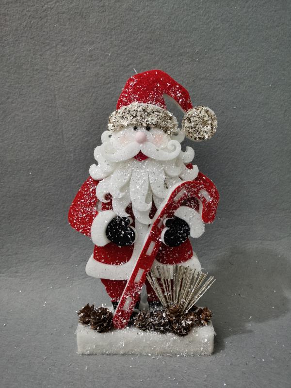 Foam Santa On Board Red - 32cm