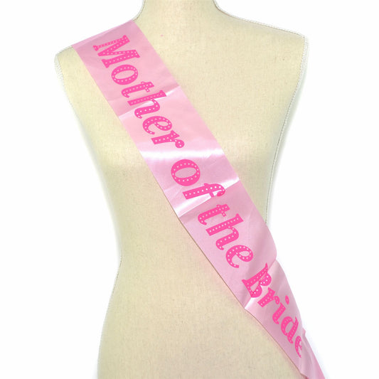 18 x Pink Mother of the Bride Sash