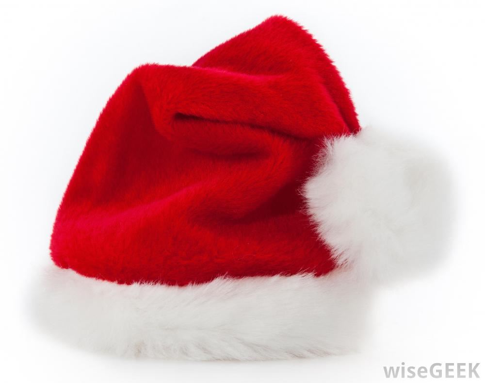 12 Premium Santa Hats