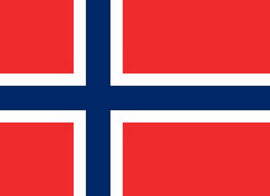 Norway Flag - 5x3ft with Eyelets