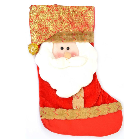 Designer Christmas Santa Stocking