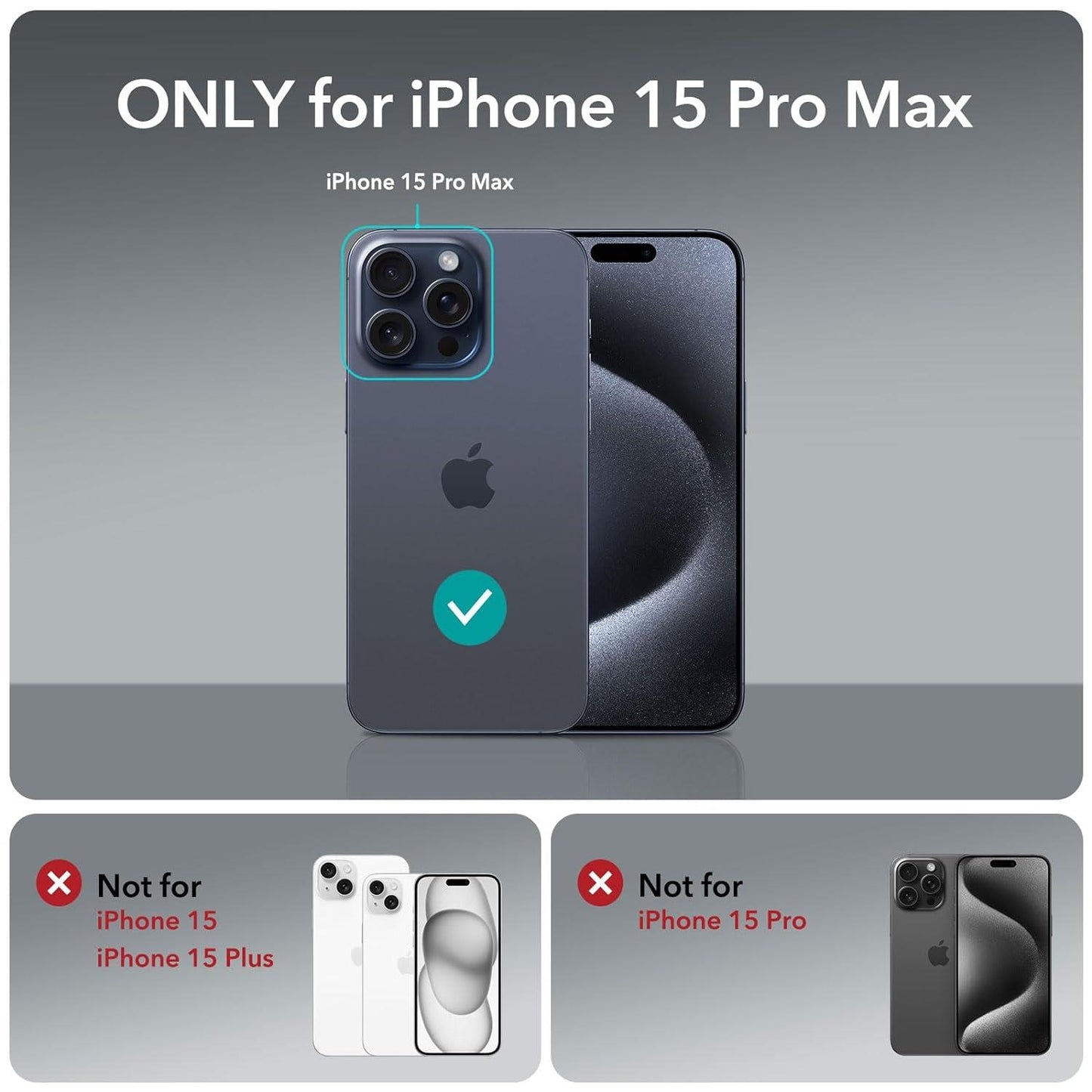 Clear iPhone 15 Pro Max Case