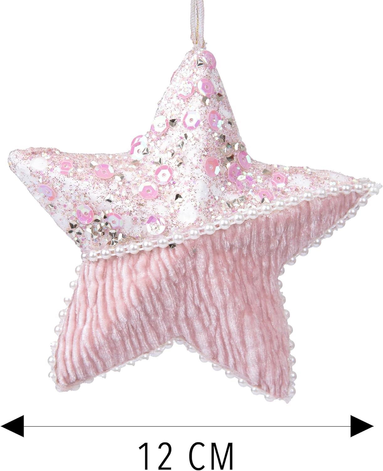 12cm Star Baby Pink, 3pcs