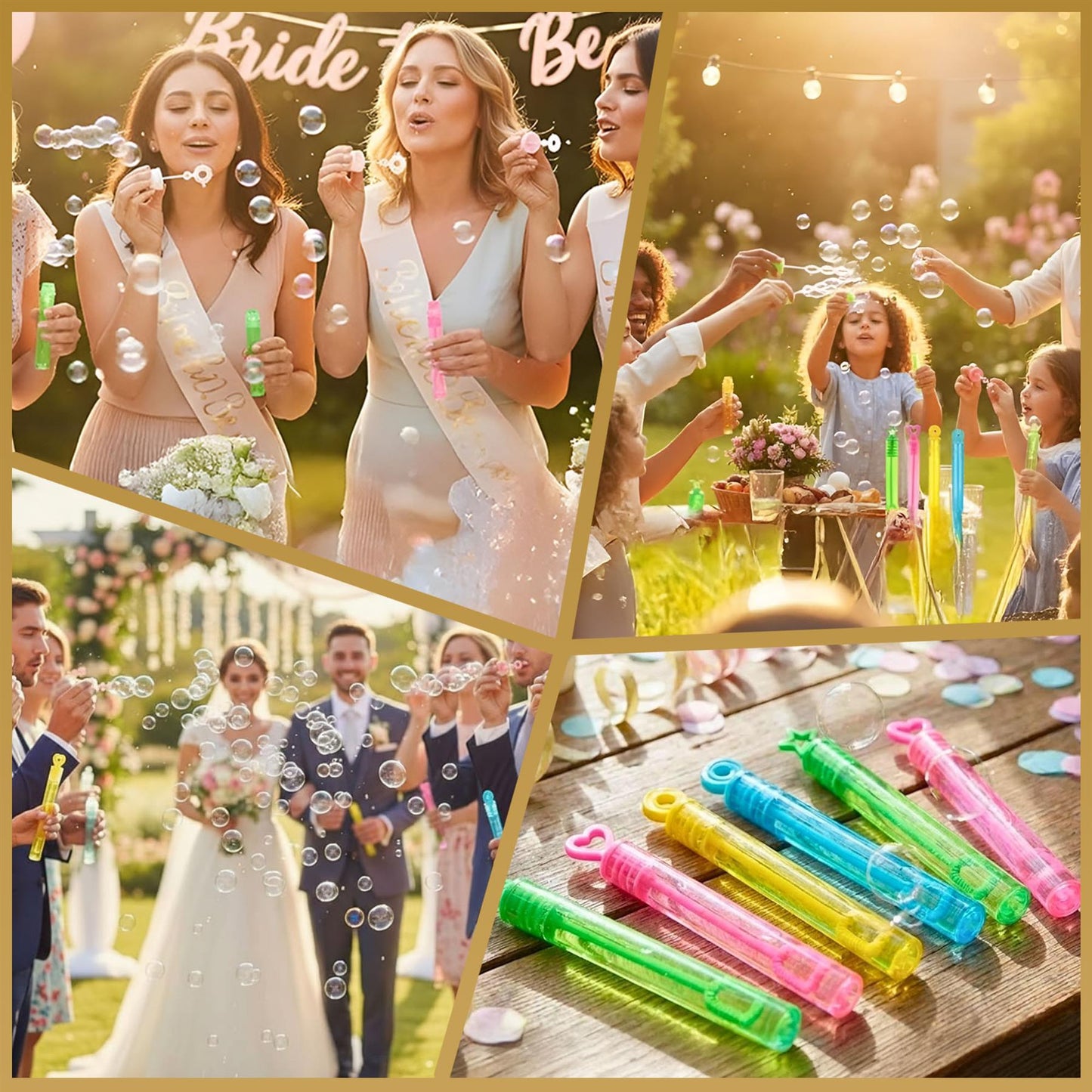 8 Assorted Party Bubbles