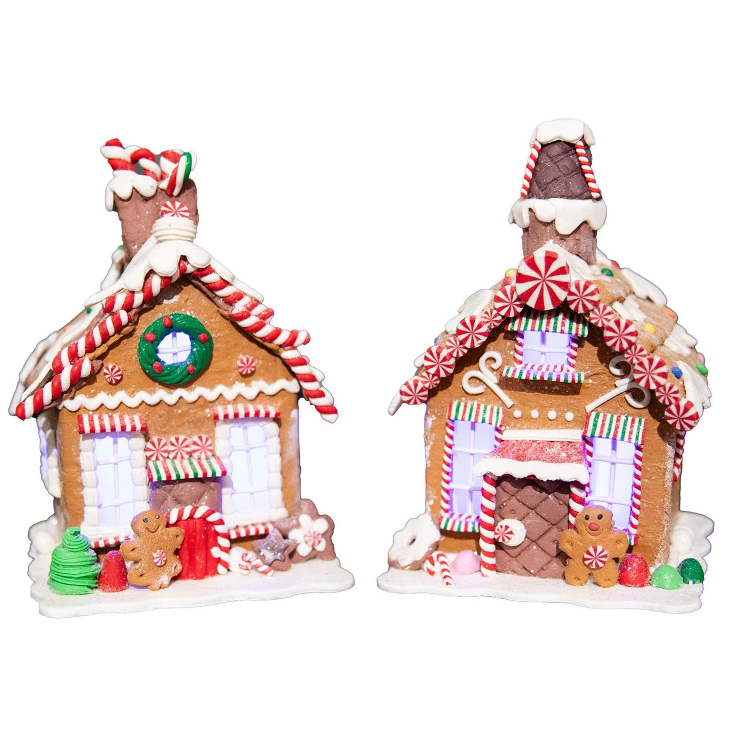 Ceramic Gingerbread House (12x12x17cm)