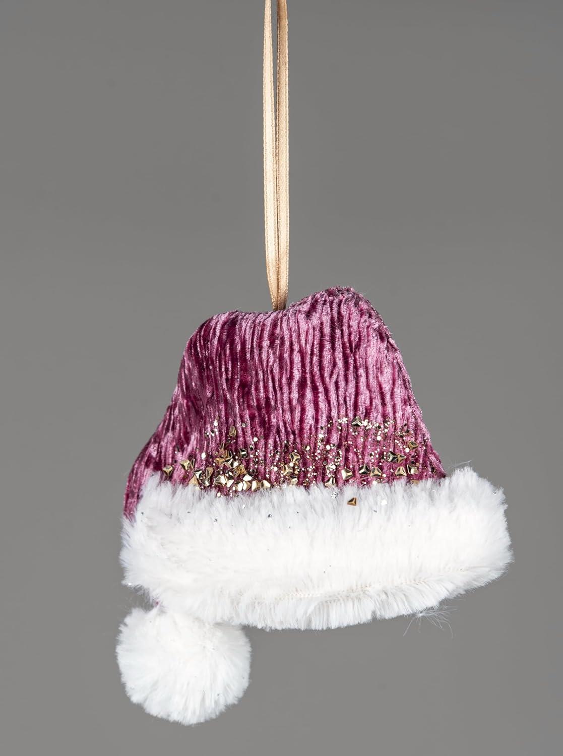 Pink Santa Hat (13x12cm)