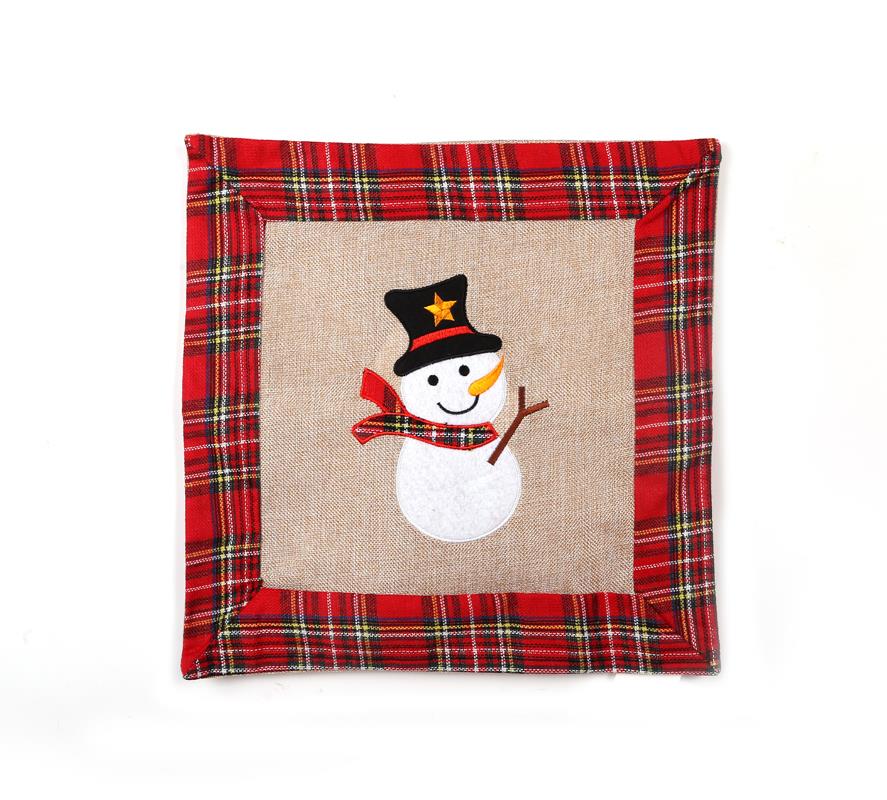 Snowman Pillow Cover (40x40cm)