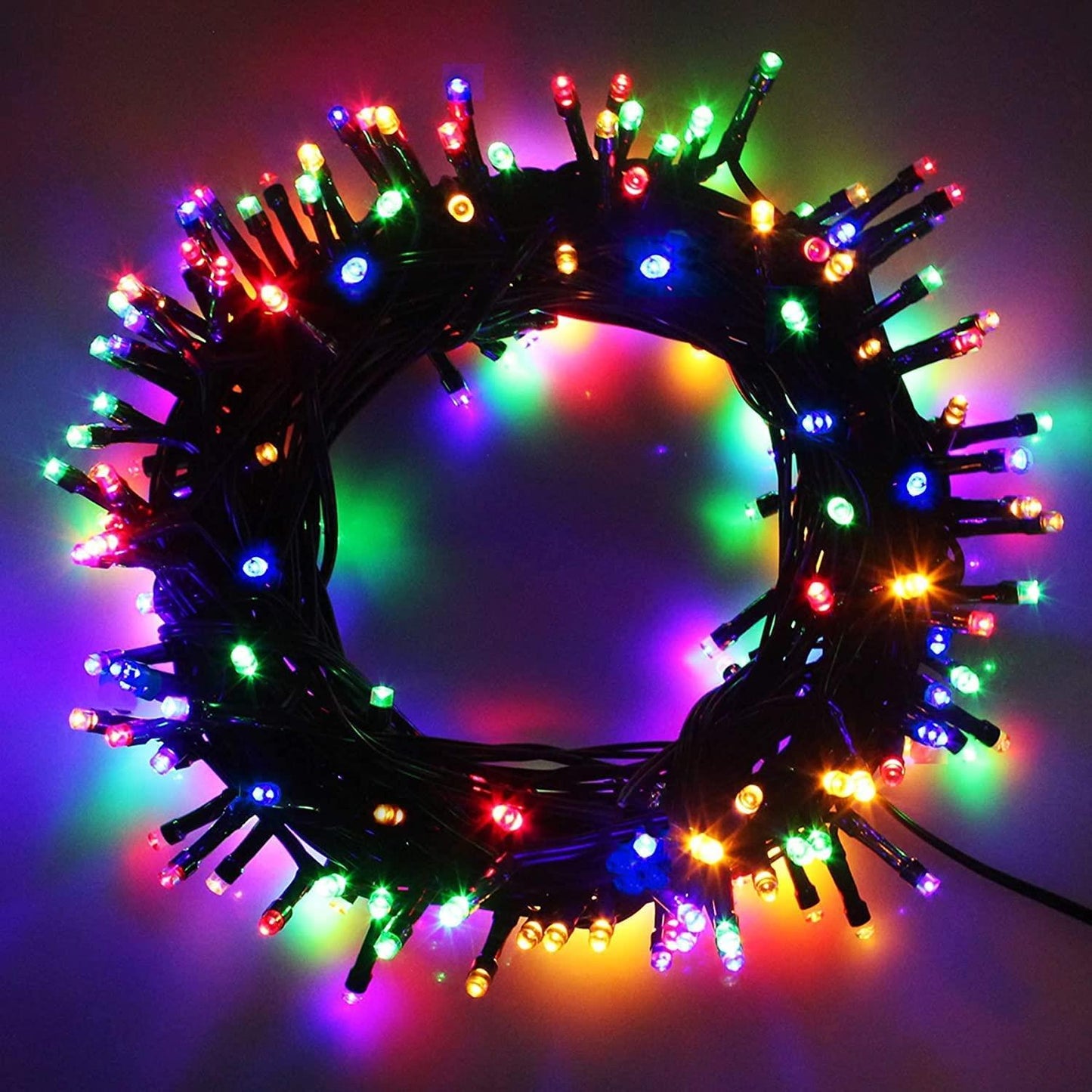 100 LED Multicolored String Lights