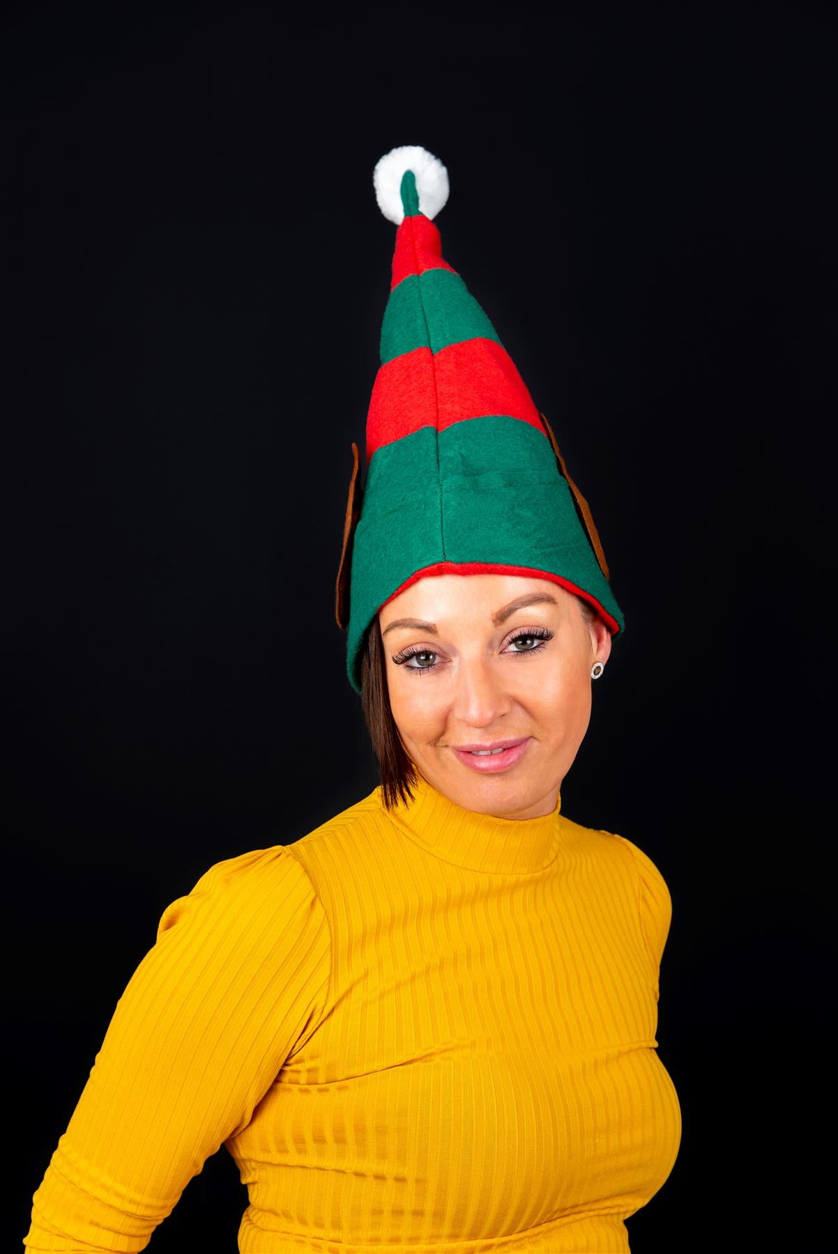 50 Christmas Elf Hats (Polyester)