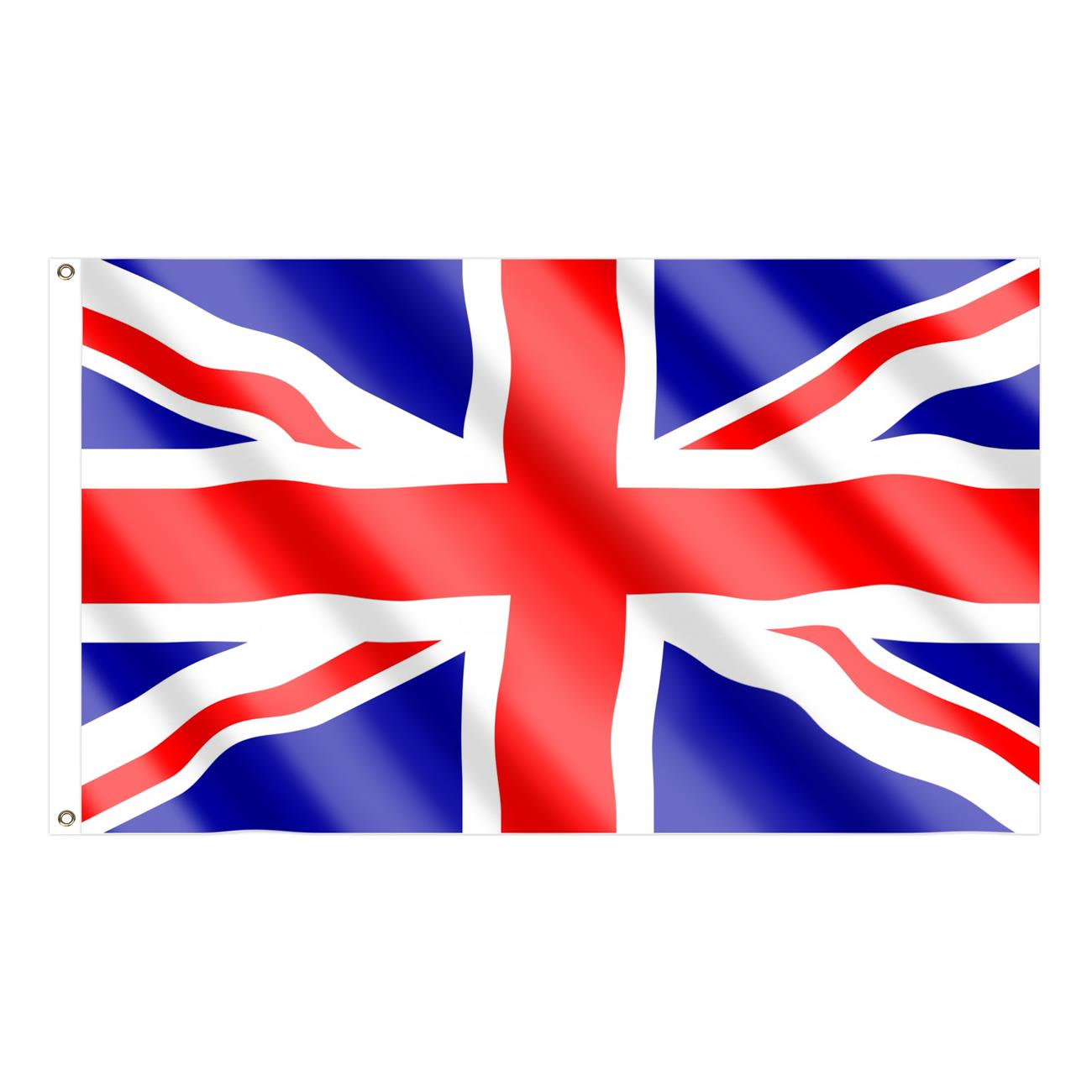 5x3ft Union Jack Flag with Eyelets