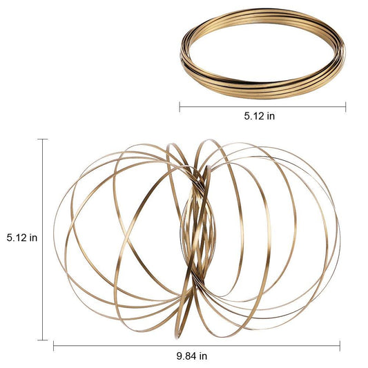 Gold Magic Flow Ring