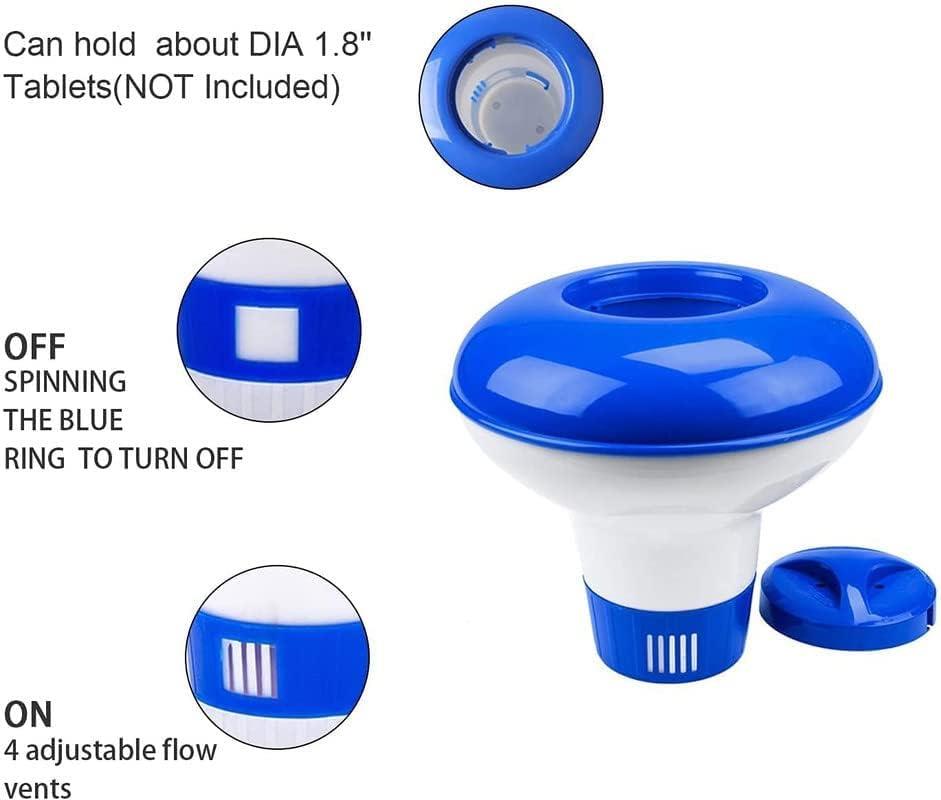 Chlorine Tablets Floating Dispenser For Hot Tubs and Pool