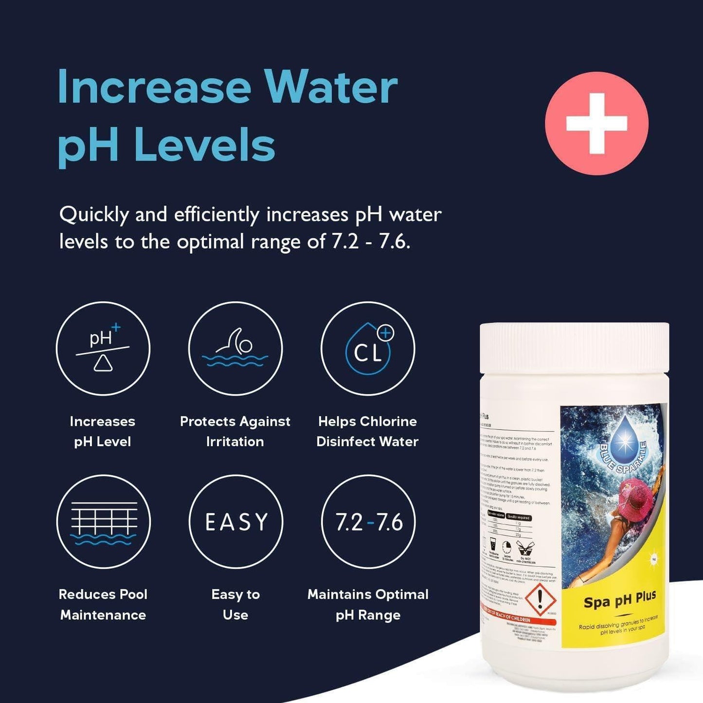 pH Plus 2kg Granules