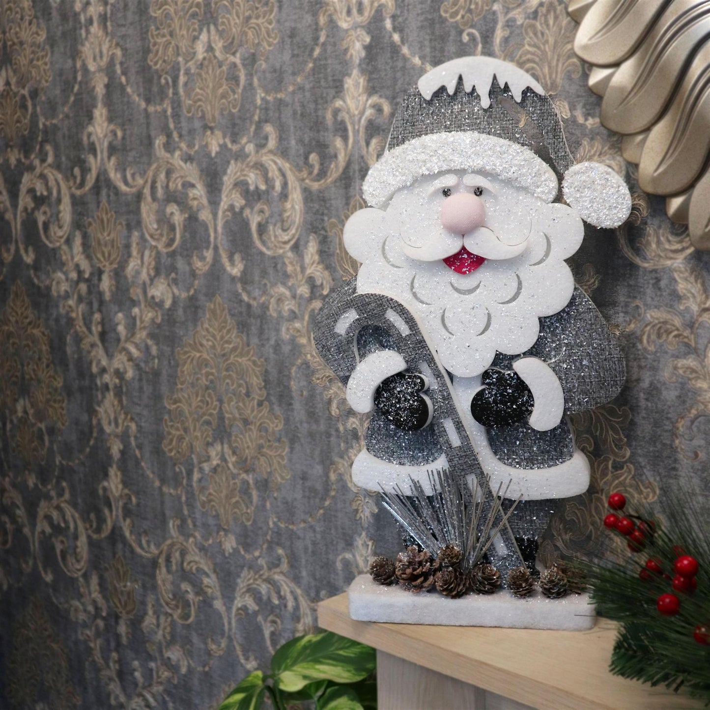 Foam Santa On Board, 72cm