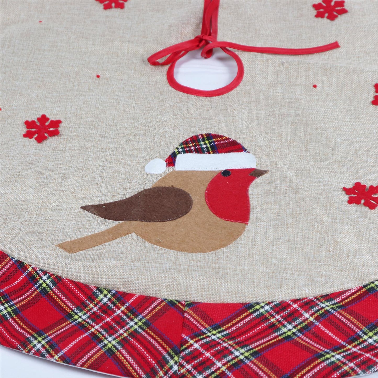 Christmas Tree Skirt - Robin 86cm