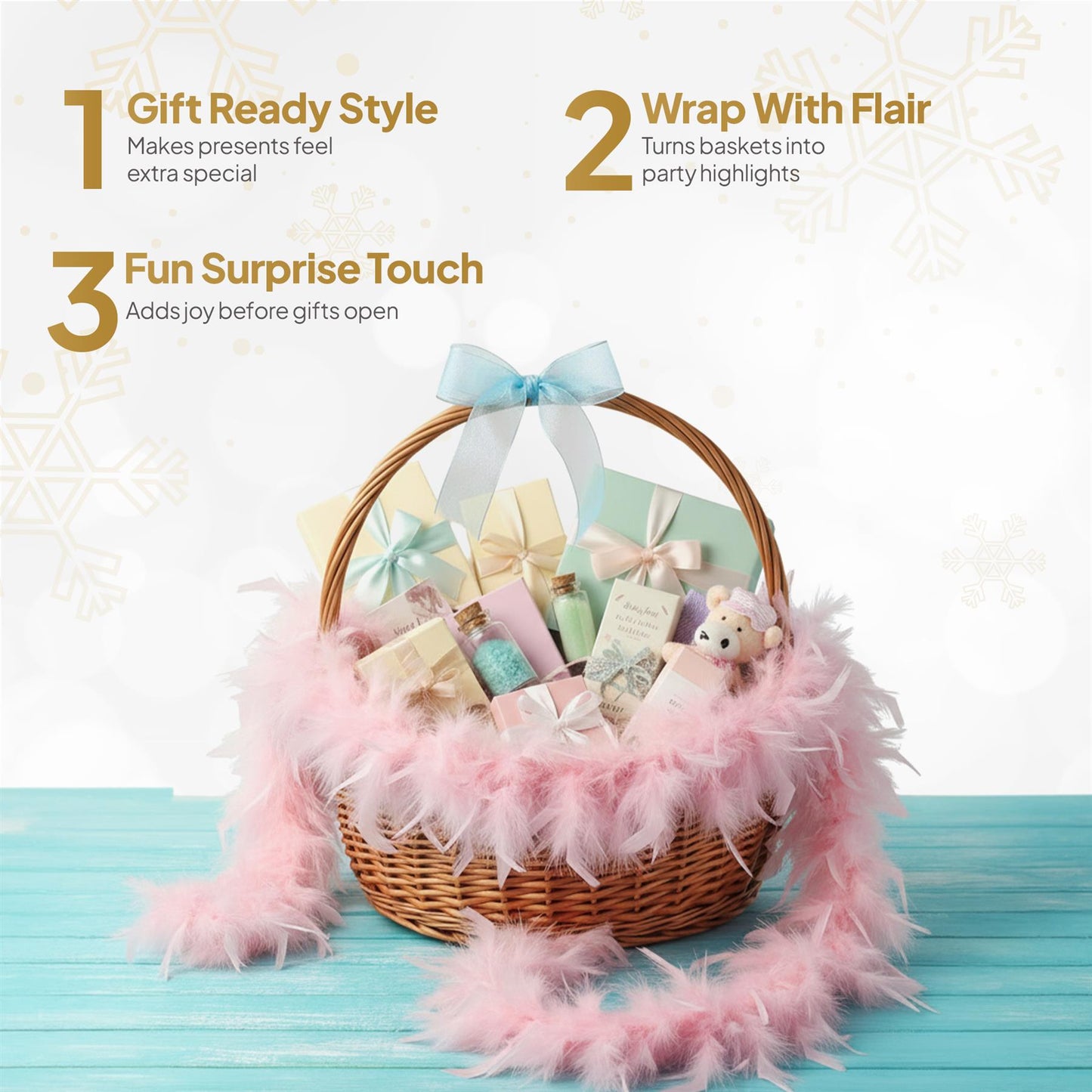 Wicked Feather Boa - Baby Pink