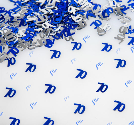 2 pk Blue Birthday Confetti