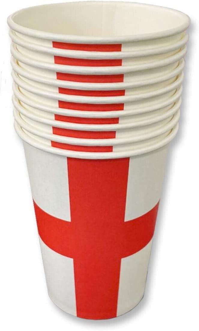 England Party Tableware Set 300pcs Paper Cups Plates Napkins