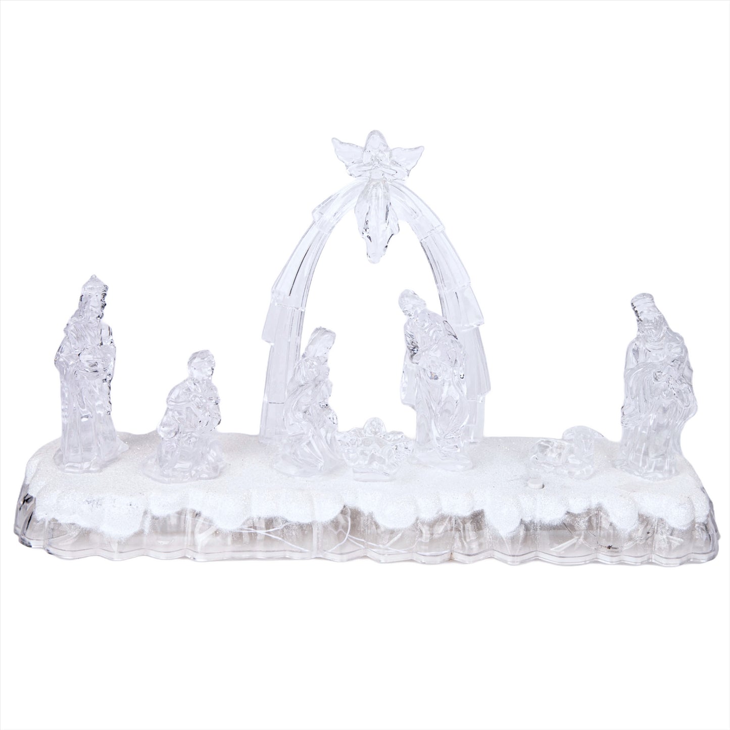 Acrylic Light Up Nativity Scene-118661
