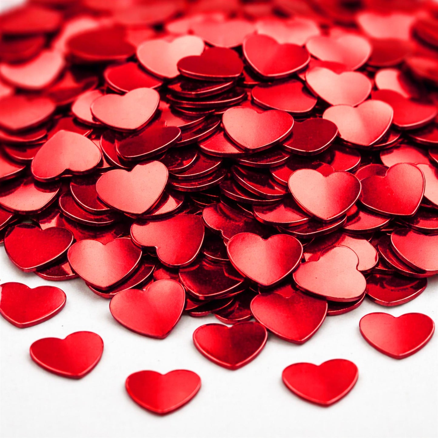 Heart Confetti Red 14g - 1pk