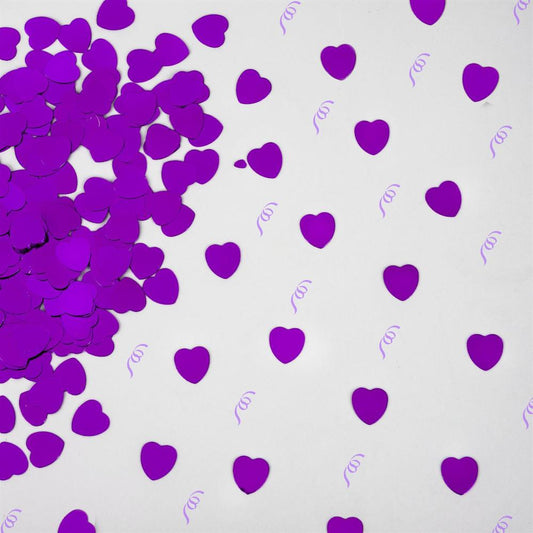 Heart Confetti Purple 14g 1PK