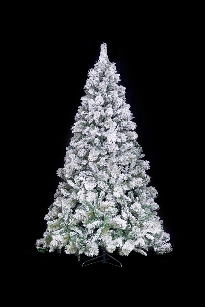 4ft White Snowy Tips Frosted Helsinki Fir Christmas Tree