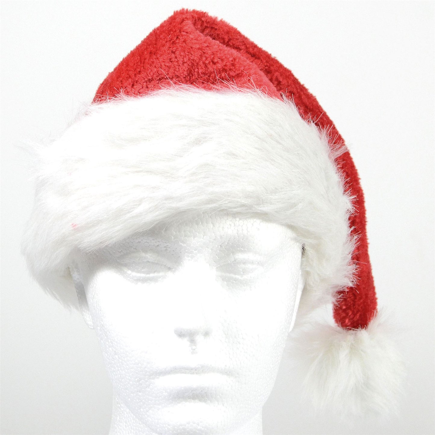 Deluxe Father Christmas Santa Hat Fancy Dress Accessory