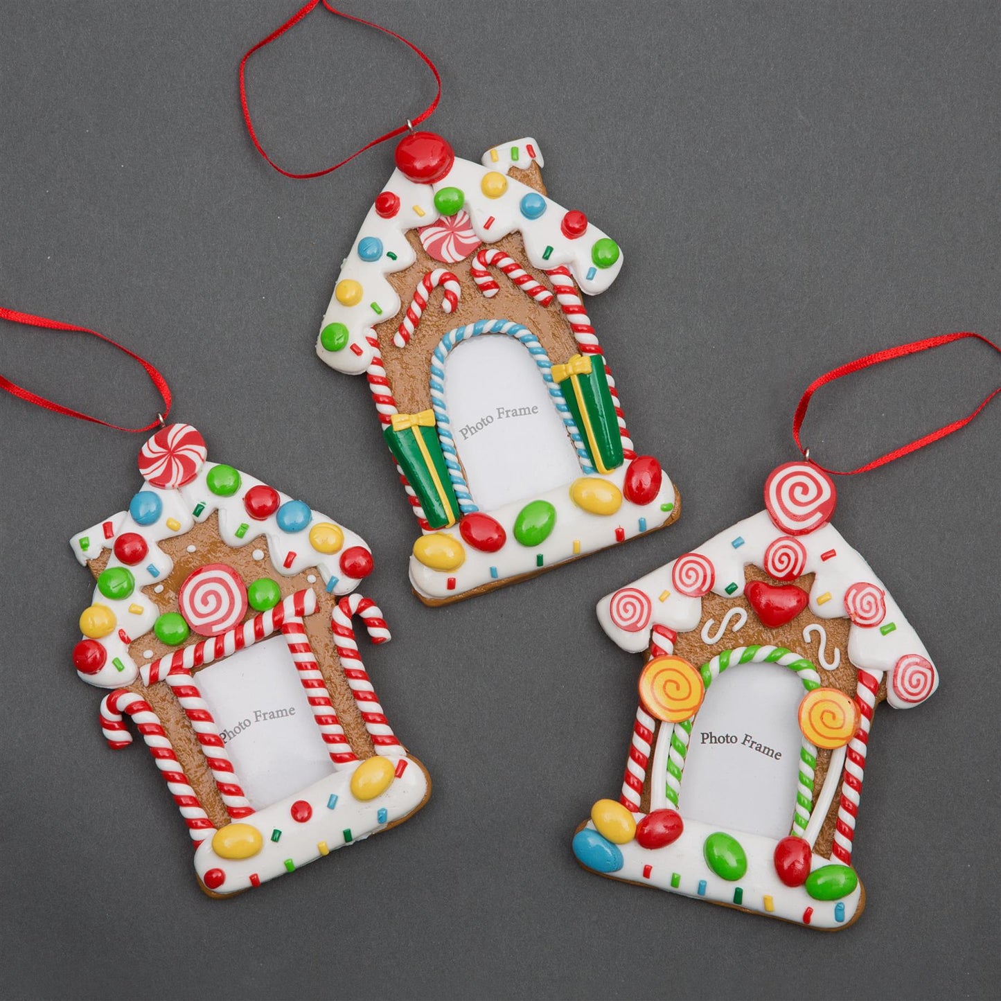 3 Ceramic Ornaments